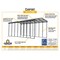 Arrow Storage Products Arrow Carport, 14x29x14, Charcoal CPHC142914 - alternate 7